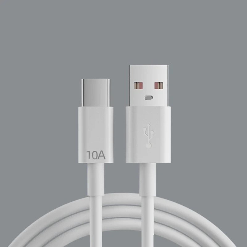 10A 120W USB Type C Super Fast Cable For Huawei 30 Xiaomi redmi Samsung Poco f5 Fast Charging USB C Charger Cable Data Cord