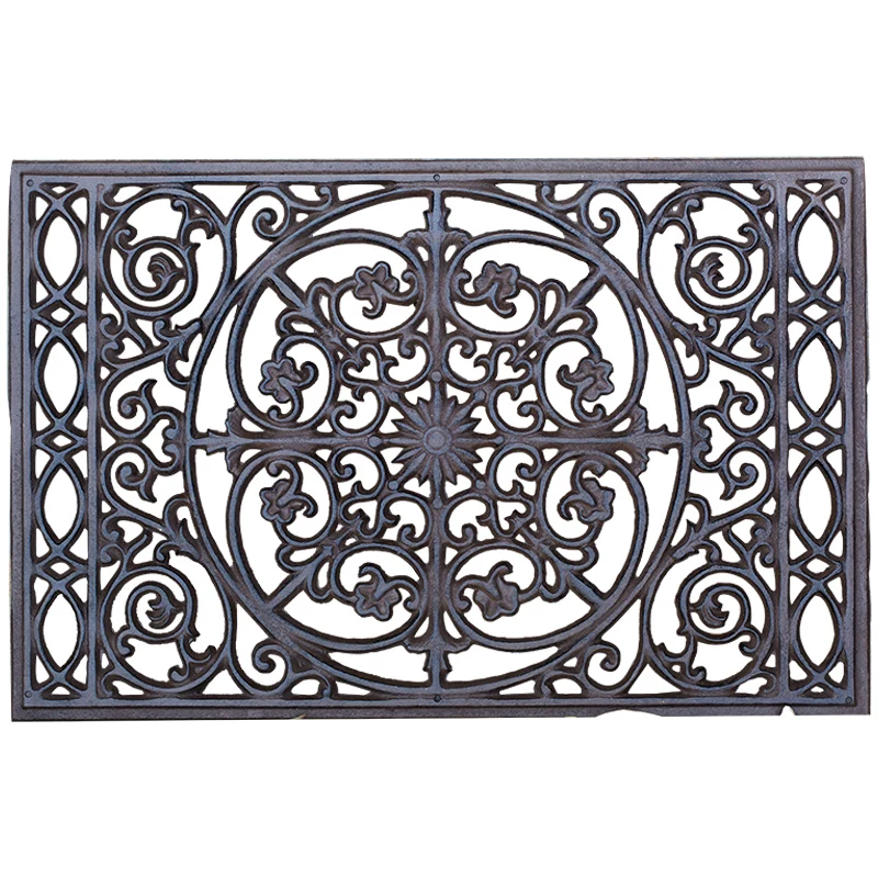 Cast iron decorative ornaments, foot mats, door mats, non-slip mats, garden courtyard foyer groceries ZAKKA