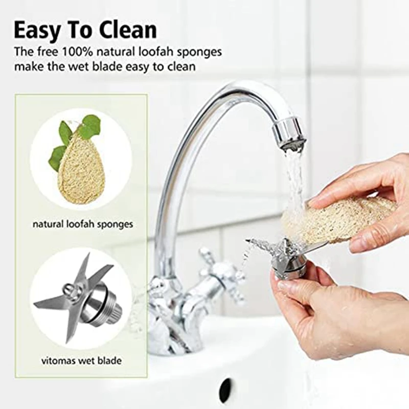 Wet Blade Assembly substituição, compatível para Vitamix 5200 Series Blender