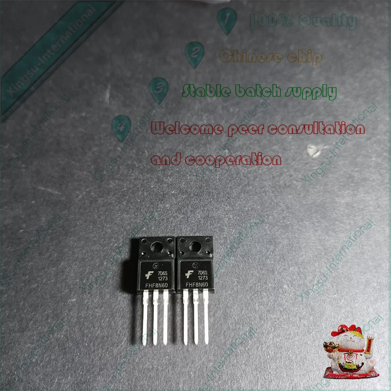 1PCS/ piece FHF8N60 8A/600V TO 220F N channel field effect triode