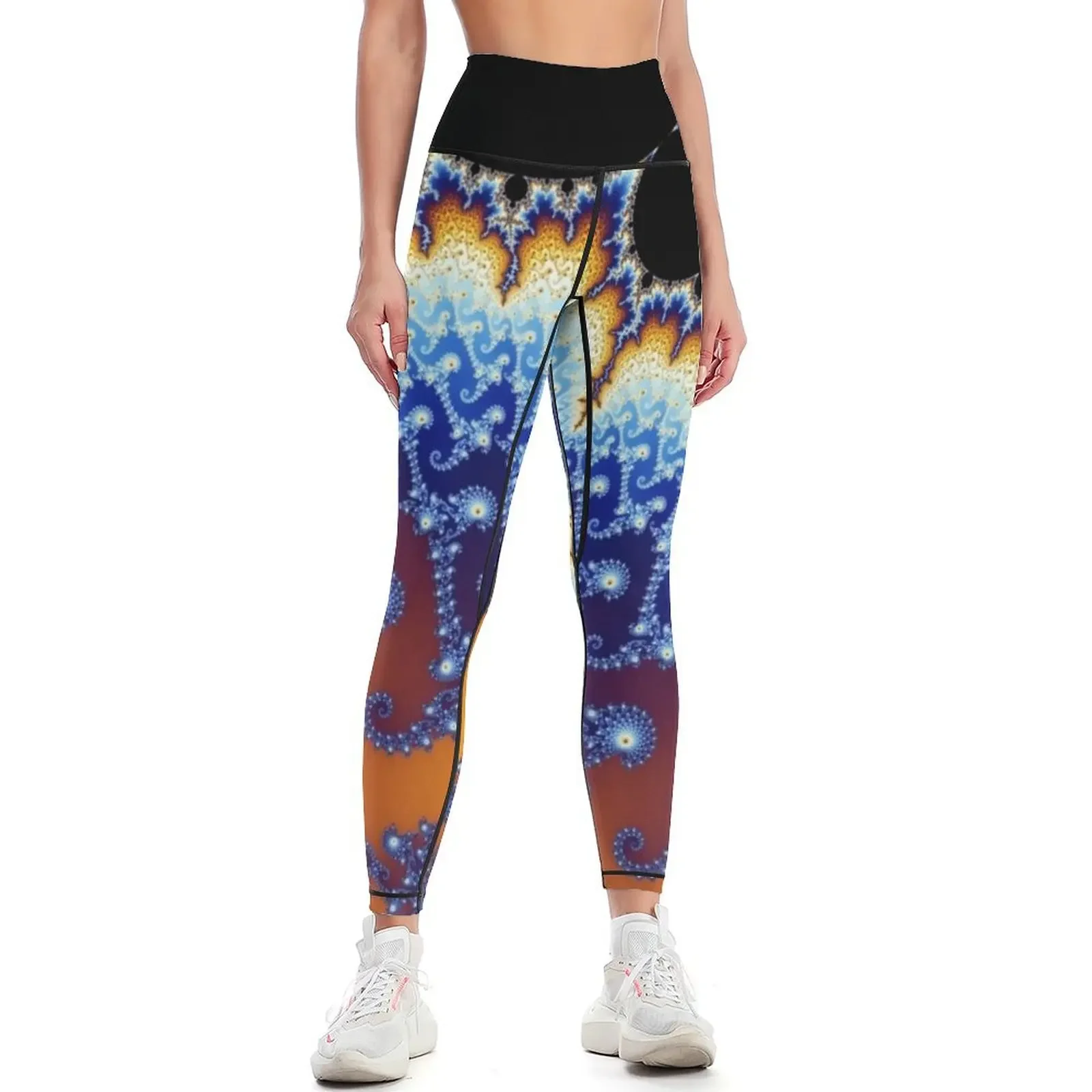 

Mandelbrot set Leggings sports woman gym sport set trousers joggers for Womens Leggings