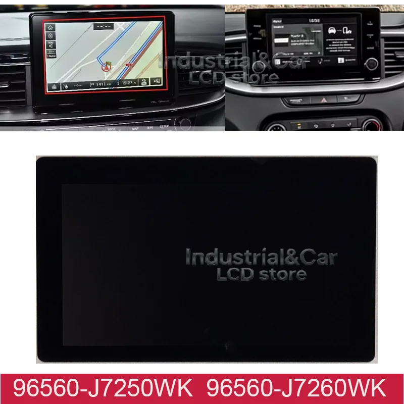 96560-J7250WK 96560D7281MPP 96560D7801MPP LCD Display Touch Screen For KiaCEED CD MK3 2018 2019 Car GPS Navigaiotn Radio LCD