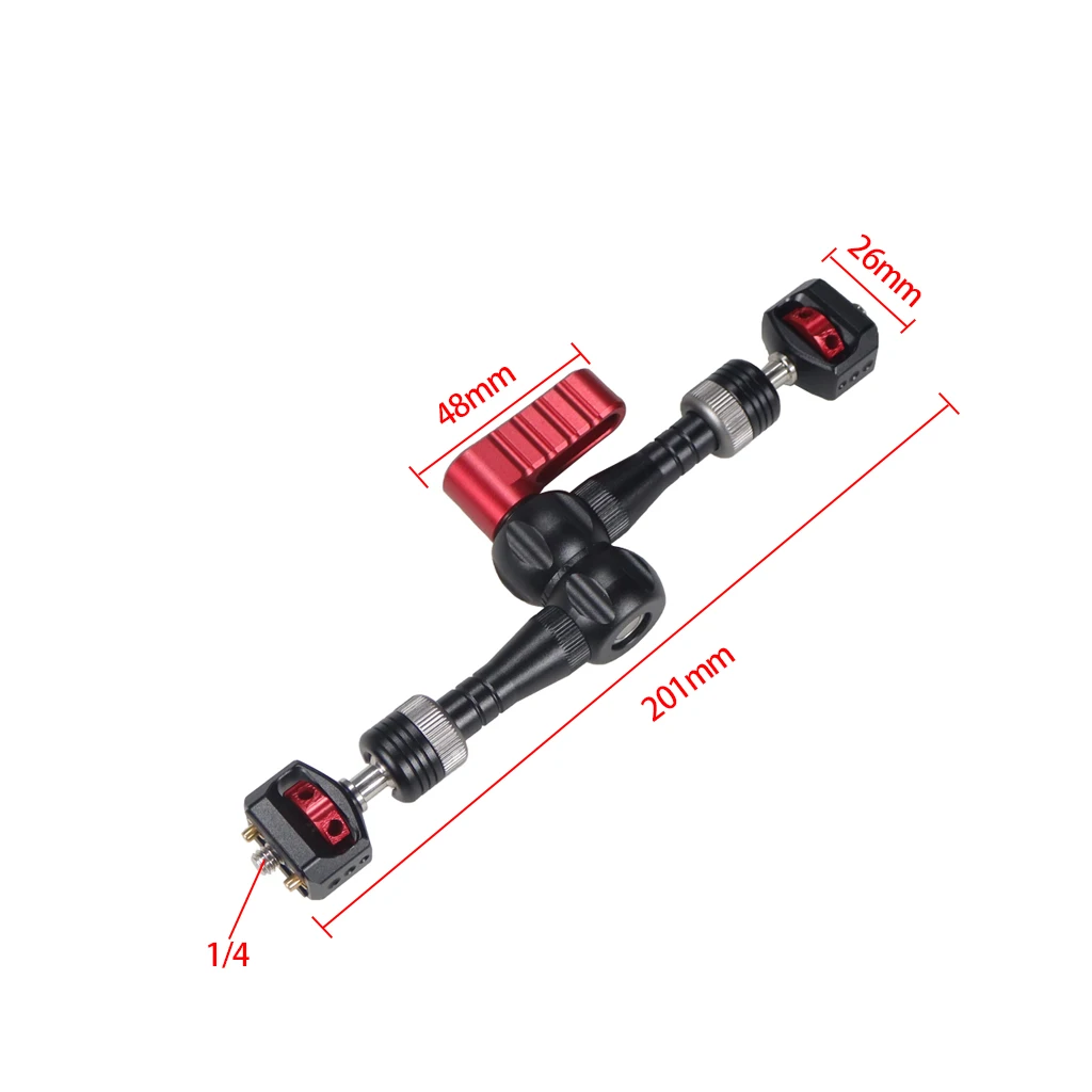 Handpumpe Vakuum Saugnapf 1/4 "3/8" arri Ortung Loch Kamera Stabilisator Halterung für gopro insta360 Auto Lampe Stand halterung – Detail 35