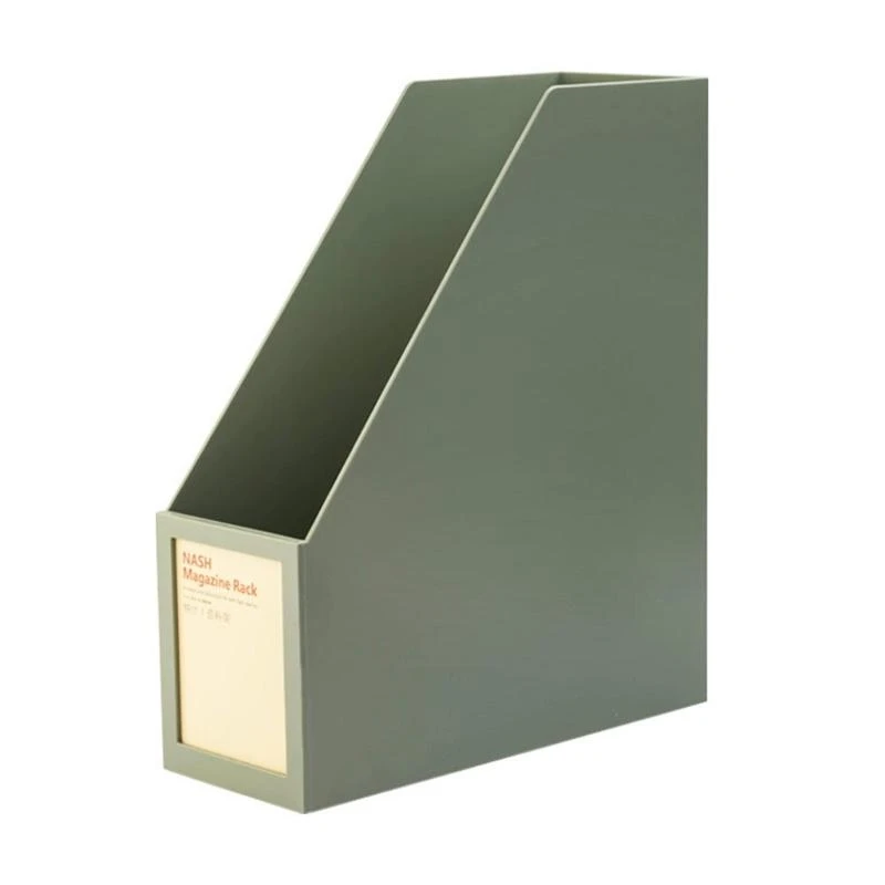 Inclined Book Holder with Index Tab Window DIY Persinalize File Hoder for Office