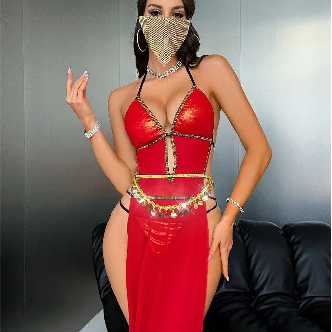 كامل أسود فضي الترتر بذلة قفازات مثير القطب ملابس رقص الجمباز ملهى ليلي Dj Ds عرض مسرحي ملابس النساء مهرجان الزي 5112