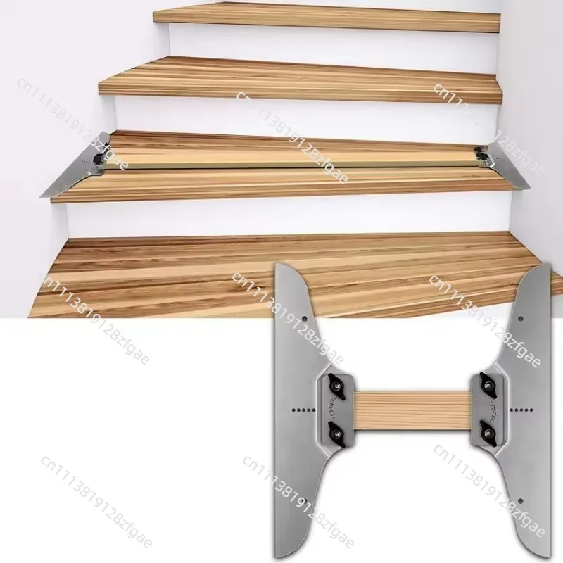 Stair measuring ruler, home decoration tool,  tool with wooden block Stair Tread Gauge