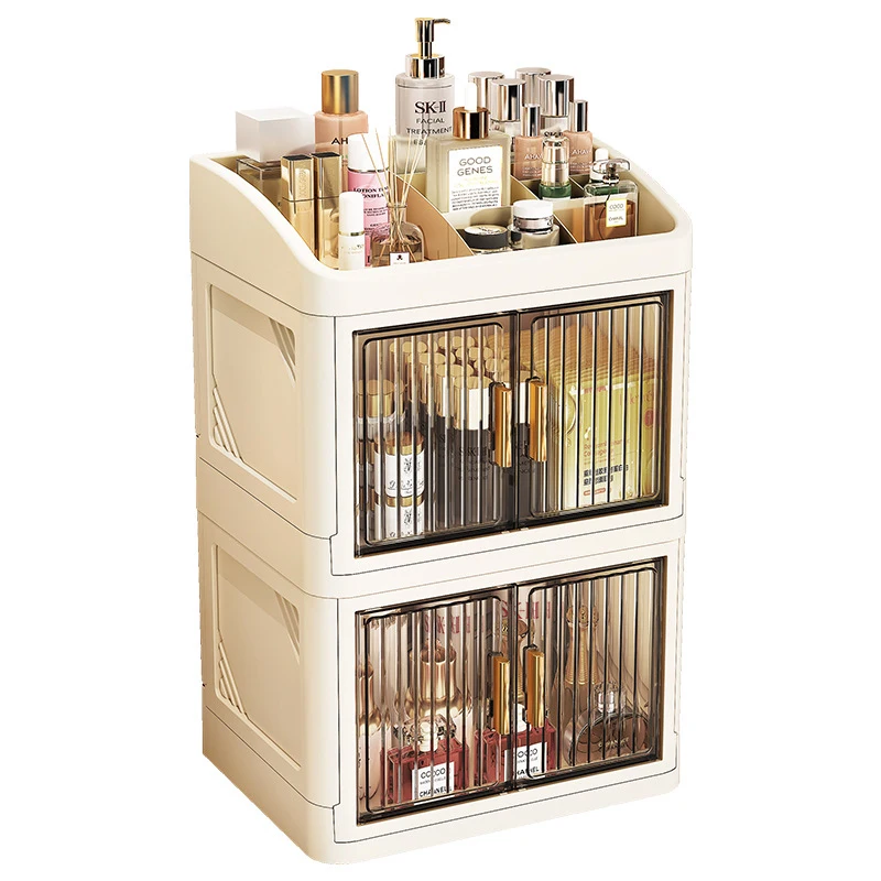 acrylic-makeup-organizer-foldable-double-door-dustproof-cosmetic-storage-box-vanity-desk-organizer-beauty-case