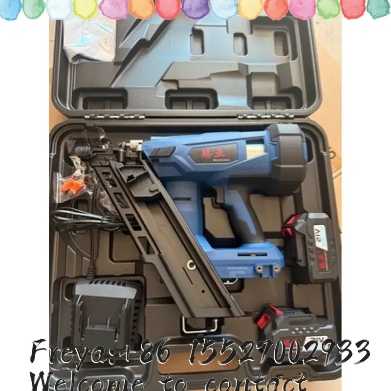Tengya DCFN3490 lithium battery paper row wooden shooting grab wooden frame electric air
