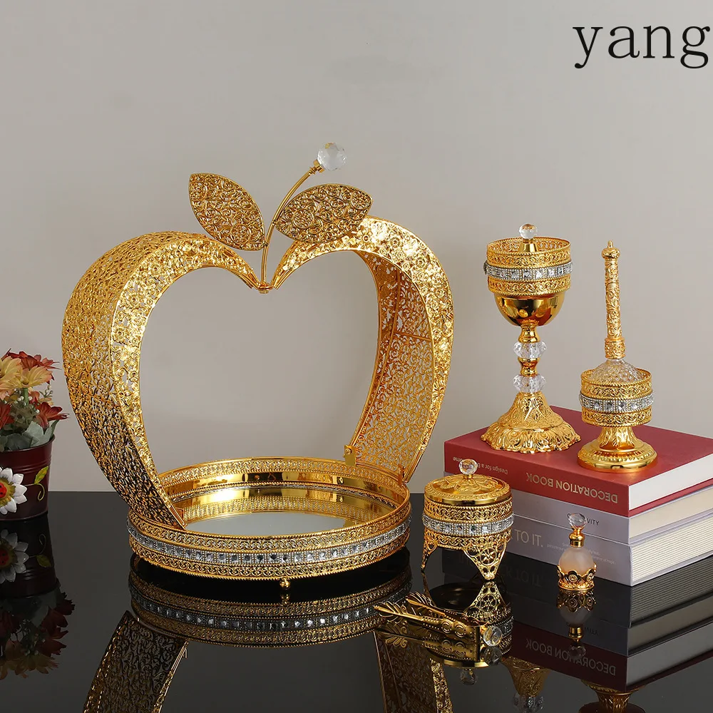 CX New Middle Eastern Style Incense Burner Set Apple Decorated Incense Burner
