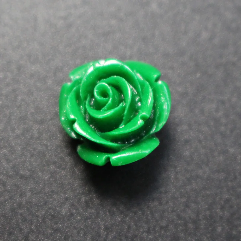 12 15mm Artificial Coral Beads  Rose Flower Bead  Multi-color for Earring Bracelet Necklace Jewelry Craft  Making DIY Accessory