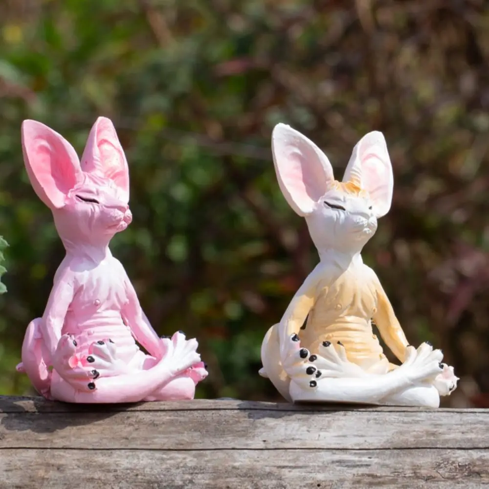 

Resin Simulation Hairless Cat Figurine Hairless Cat Sphinx Cat Sphinx Cat Animal Model Figure DIY Mini