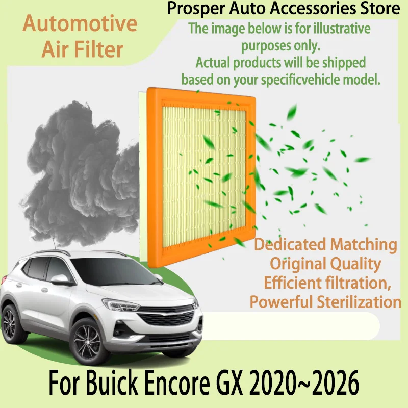 cars-engine-air-filter-car-parts-air-intake-element-for-buick-encore-gx-2020~2026-2025-13-t-carbon-cabin-filter-kit-auto-spare