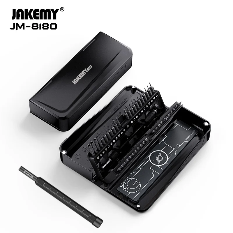 Jakemy 47-in-1 Präzisions-Schraubendreher-Set Mini-Schraubendreher-Reparaturset für Handy/Computer/Präzisionsgeräte-Reparatur