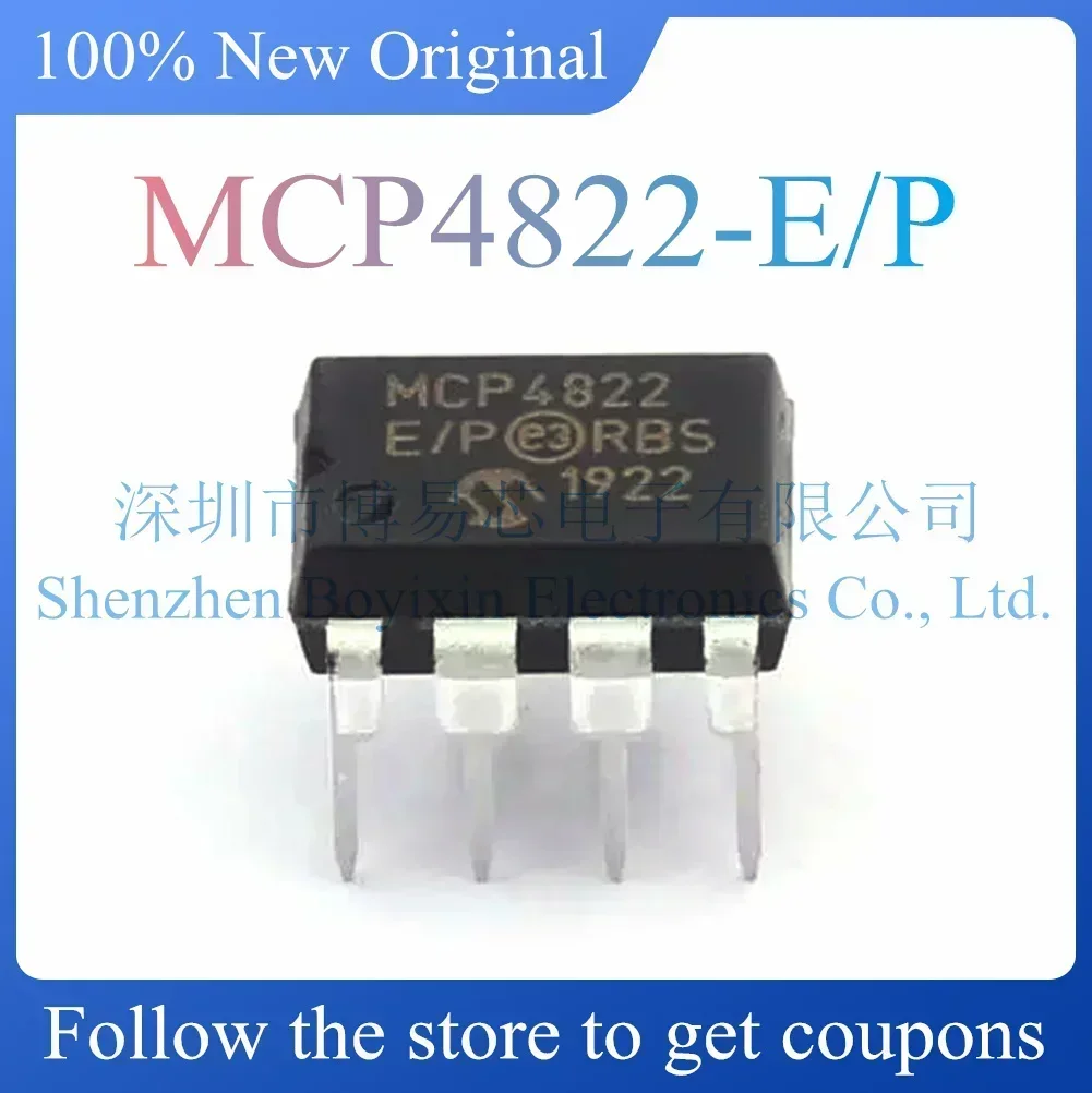 MCP4822-E/P Standard version