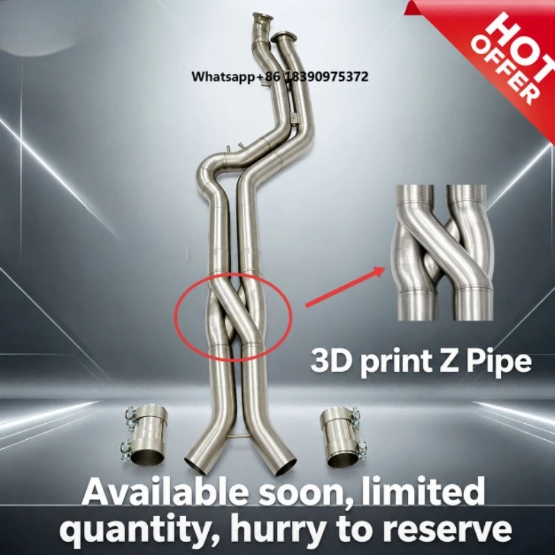 Equal Length Midpipe Exhaust System  New Design Middle Pipe Upgrade PX