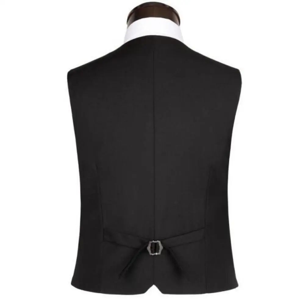 Chaleco de traje para hombre, boda, verano, playa, chaleco de una pieza con cuello en V, moda masculina, sin mangas, chaqueta Formal de negocios, chaleco