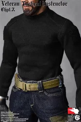 1/6 Easy&Simple ES 26062SS ES 26022 Instructor Soldier Male Jeans Pant Tops Shirt Cap Accessories For 12