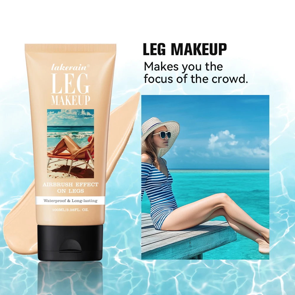 Leg Makeup Medium Easy Application Flawless Looking Legs Water Resistant Transfer Proof Lotion Leg Foundation Body Make Up