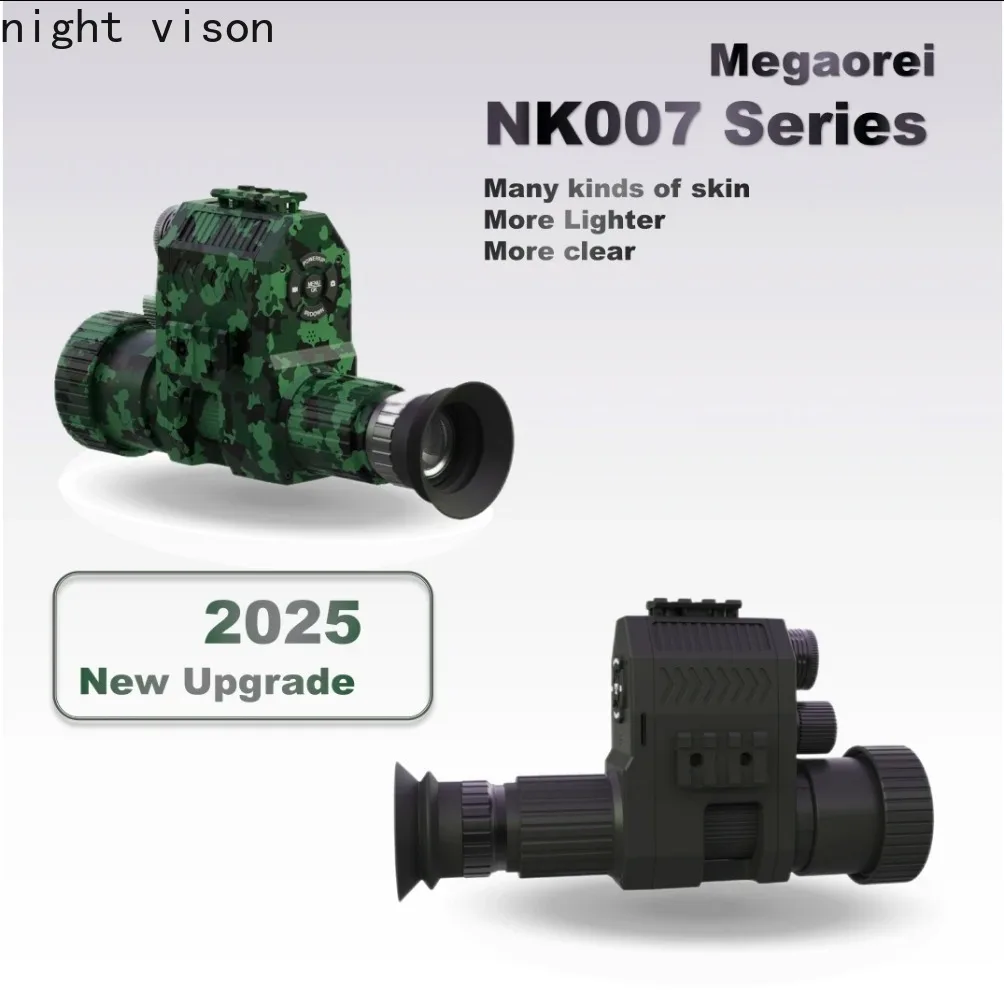 

SaleMegaorei NK007 2026 Ultimate 1080P Telescope - Laser IR Night Hunting Camera For Professional Huntershot