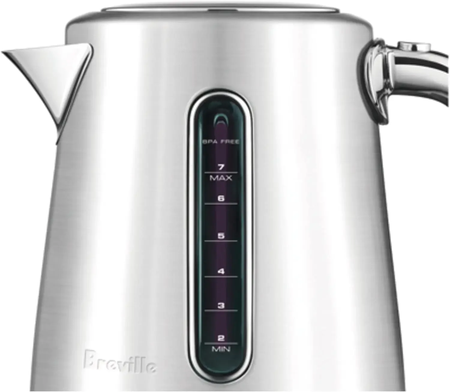 the Smart Kettle™ Luxe Electric Kettle, BKE845BSS, Brushed Stainless Steel