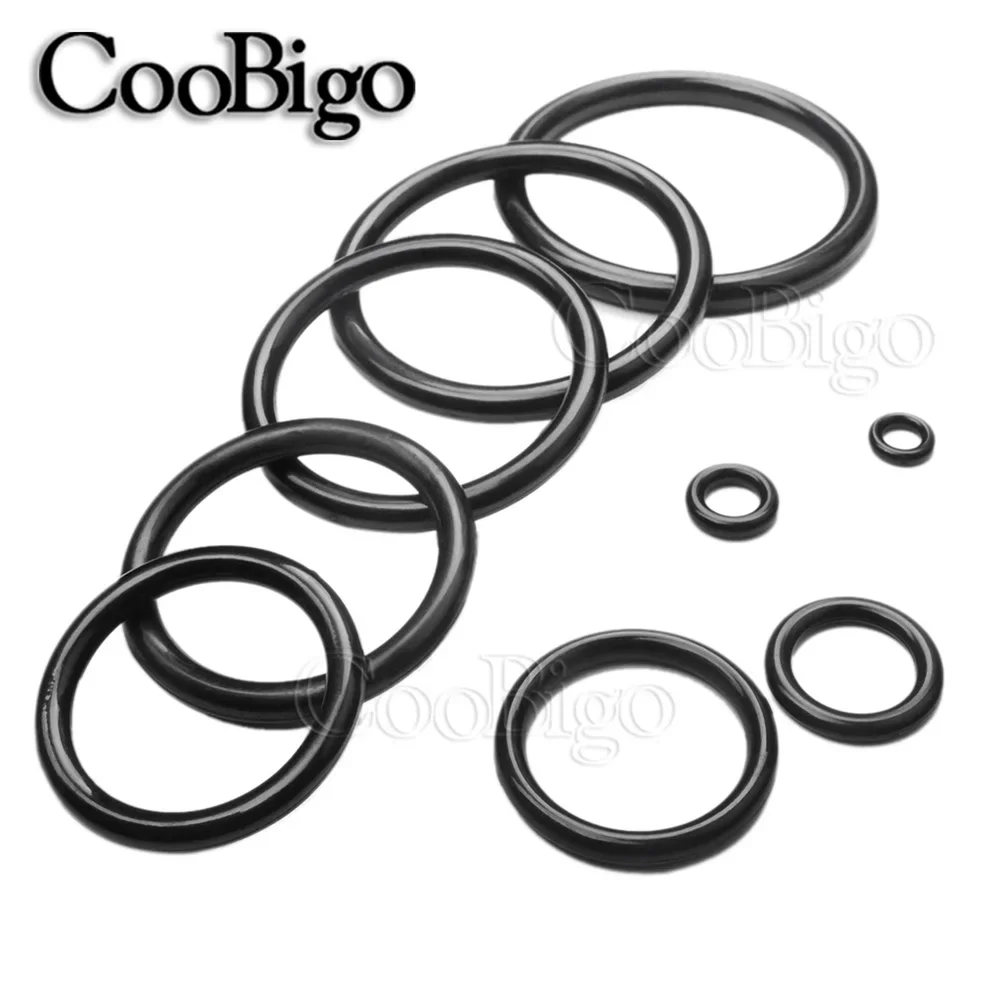 البلاستيك يا خاتم الملابس الملابس الأحذية حزام الظهر حقيبة في الهواء الطلق الخياطة الحرفية ملحق الداخلية Dia.25mm 30 مللي متر 35 مللي متر 40 مللي متر 45 مللي متر 50 مللي متر #4