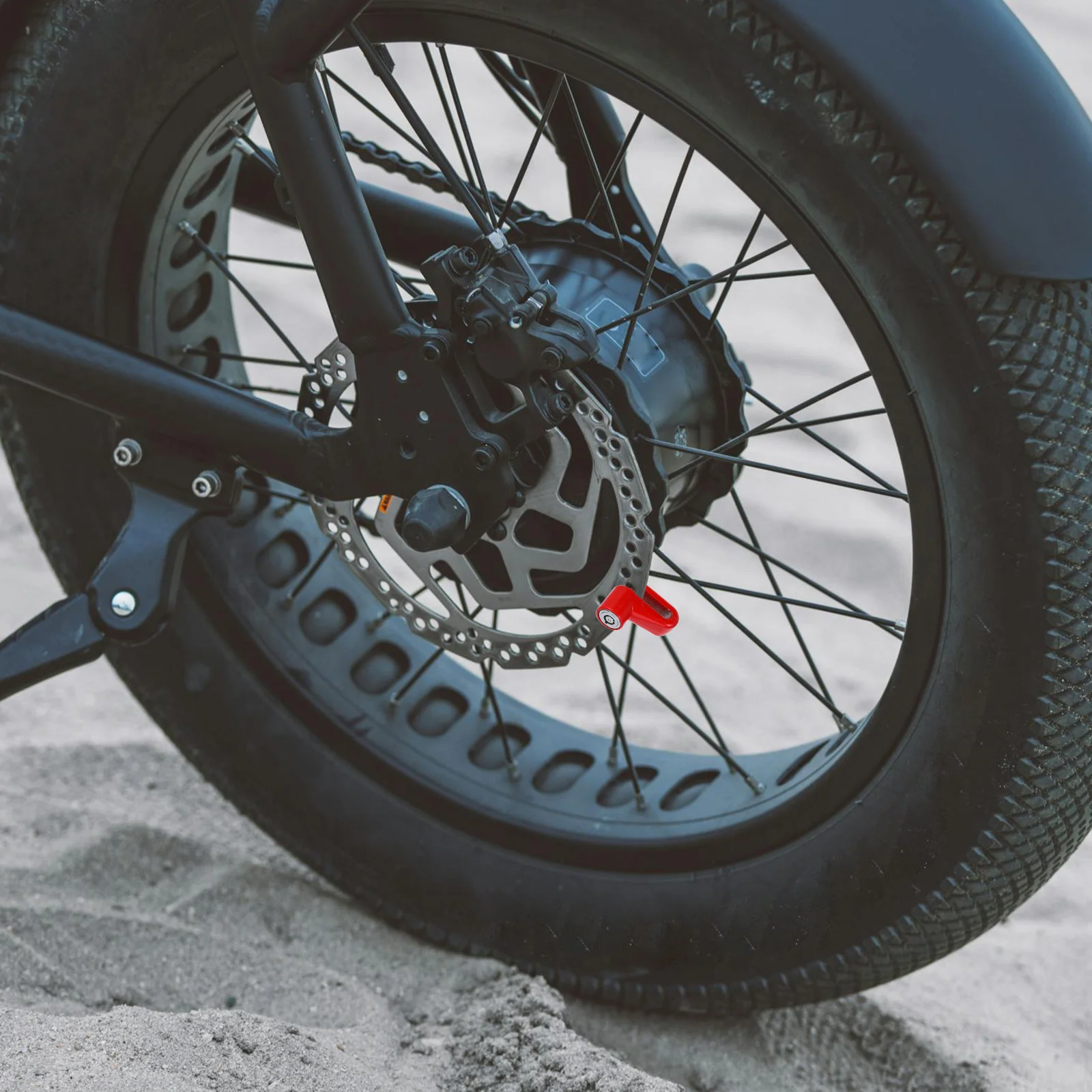 

1Pcs Bike Disc Brake Lock Solid Alloy Steel Anti Theft Security Lock for Motorcycle Scooter Safe Protection