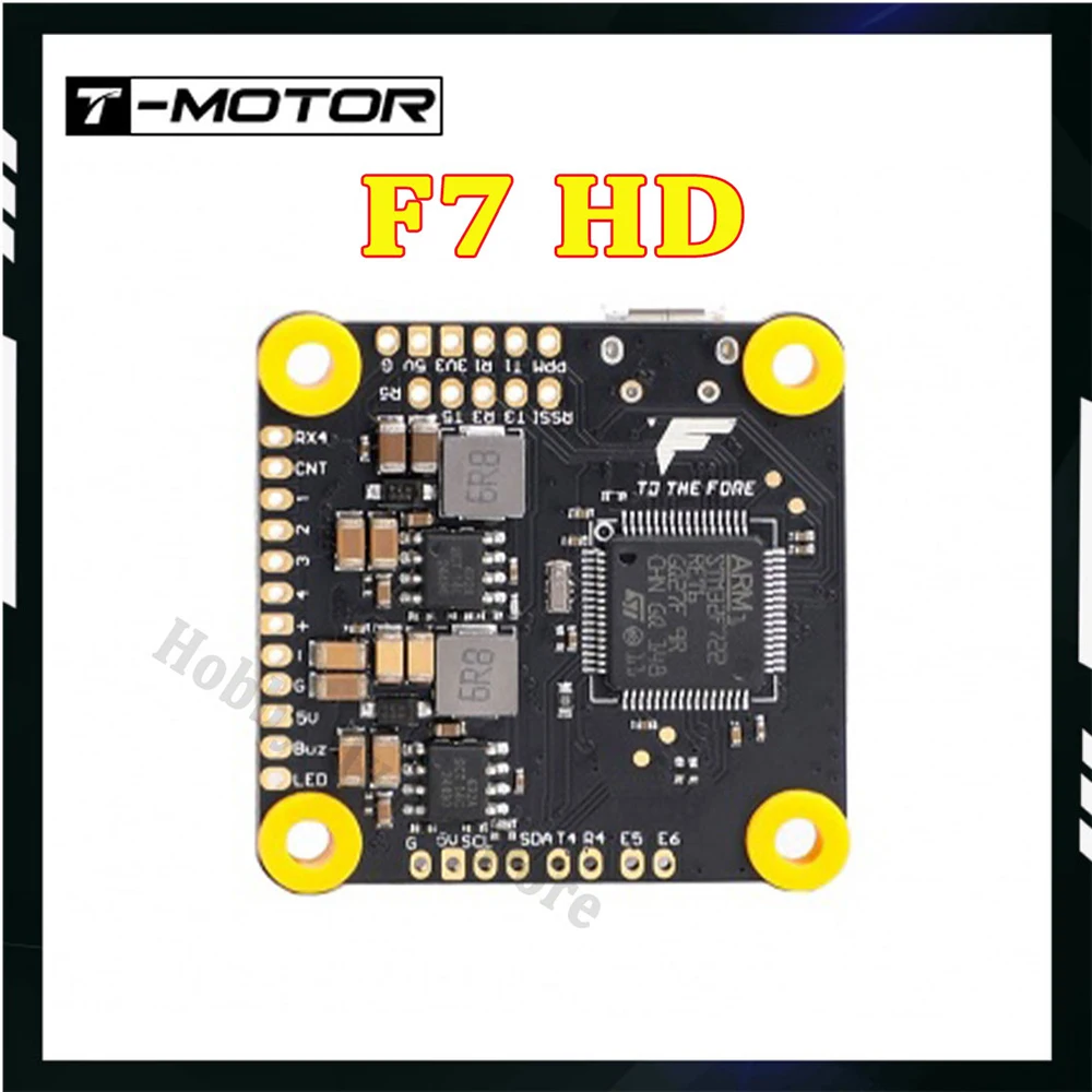 T-MOTOR F7 HD Flight Controller STM32F722RET6 W/BMI270 Gyroscope 5V/2A BEC Support 3-6S Input For RC FPV Drone