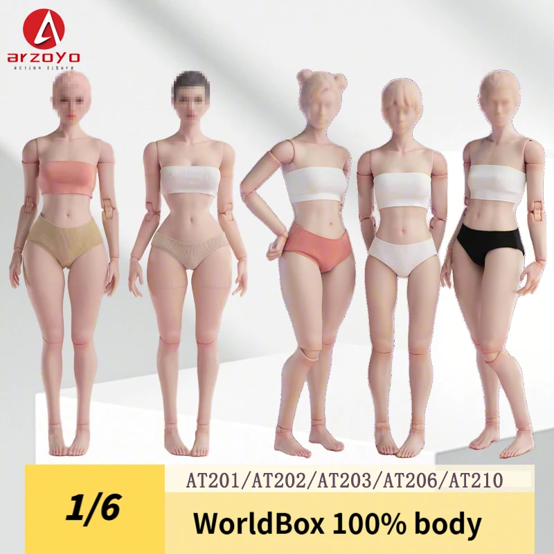 Worldbox 1/6 Гибкое женское тело AT201/AT202/AT203/AT206/AT210 12