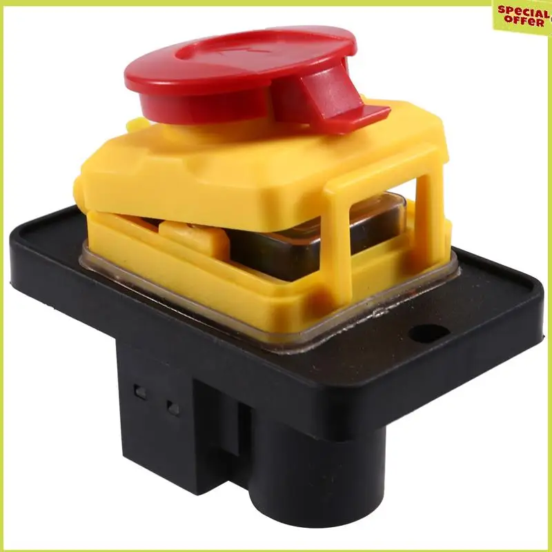 A34R Durable CK31 400VAC Self-Locking Magnetic Switch For Metal Cutting Machine - 6 Pin Start And Stop Control