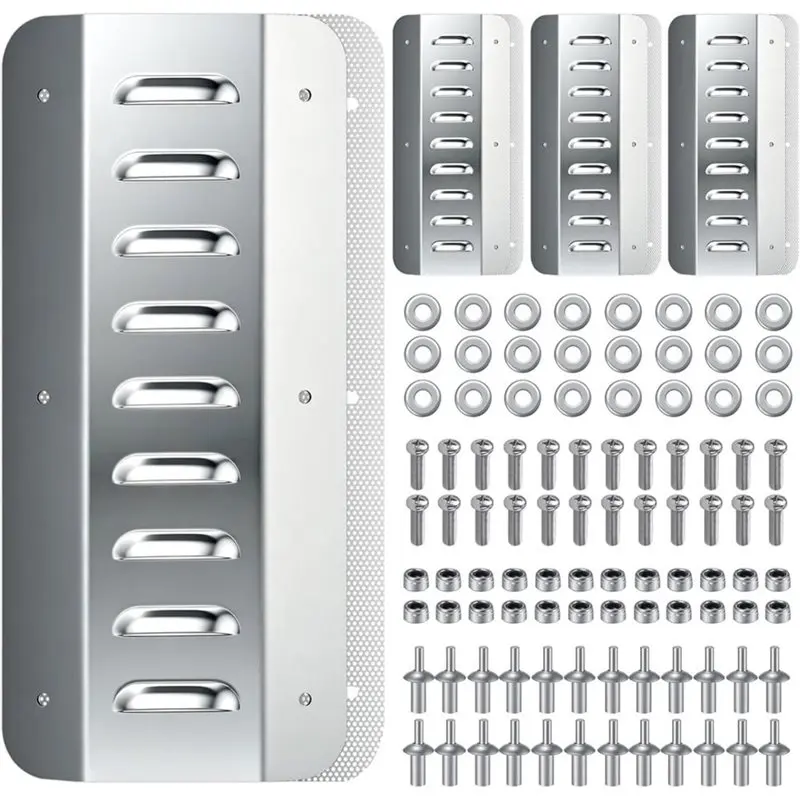 A03F-For Preventing Excessive Heat And Condensation, 4-Pack Stainless Steel Conex For Container Vent Kit,For Shipping Containers