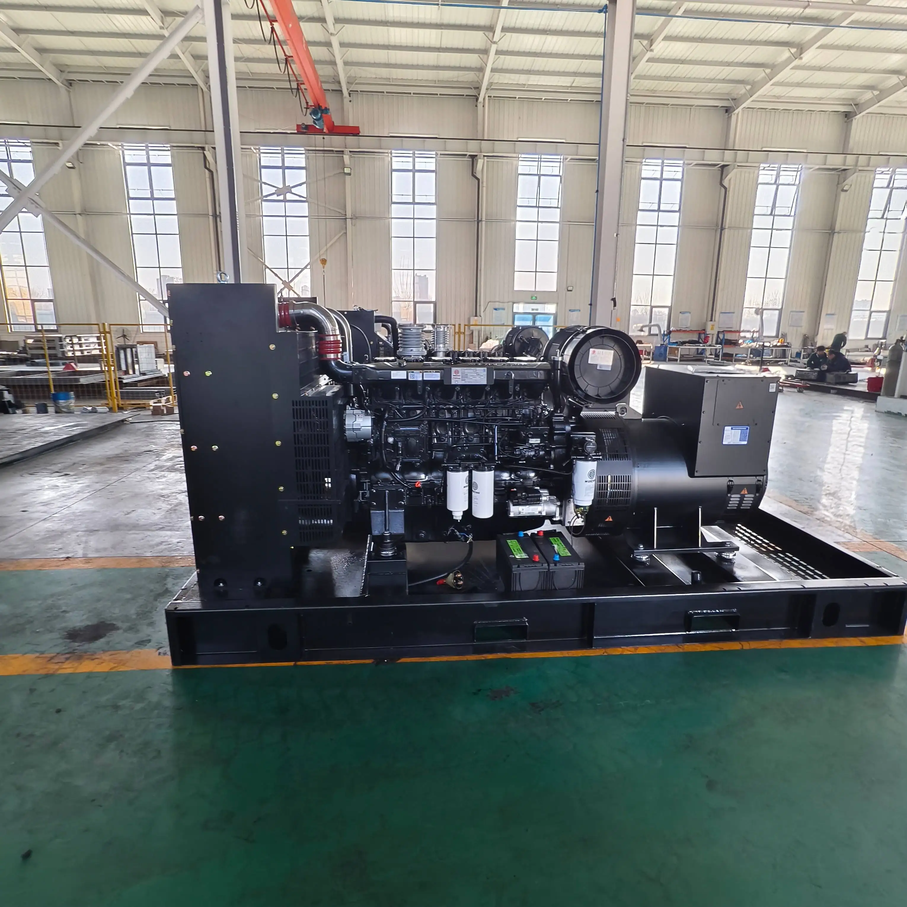 For  500kVA 400kW Soundproof Silent Canopy diesel Generator Set  Tunnel Construction Continuous Backup Power
