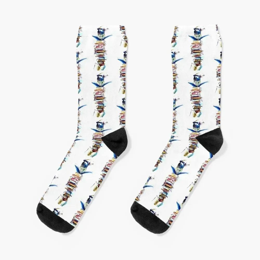 

Japanese Pleasure of reading Socks basketball gifts tennis Mens Socks Women's