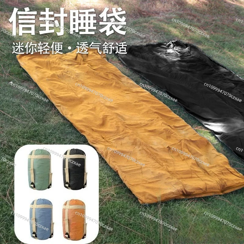 Outdoor Lightweight Adult Sleeping Bag, Four Seasons Camping Down Cotton Travel Hotel Dirty Sleeping Bag