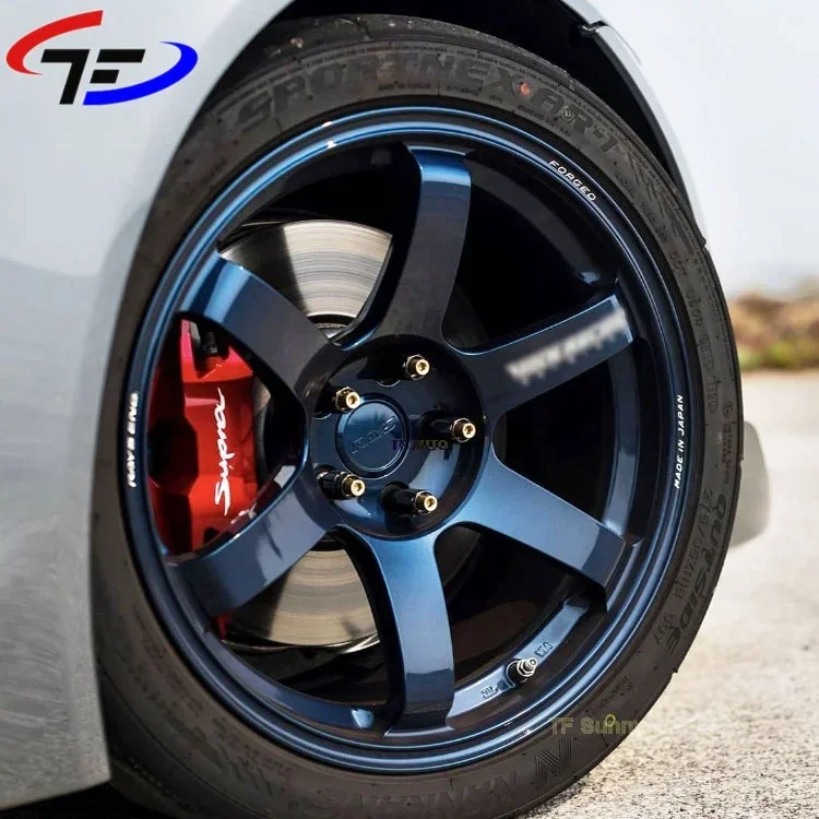 Custom offset 18 19 20 inch Bronze 5x120 5x114.3 5x112 Volk Racing Rims Te37 Alloy Forged Aluminum Wheels