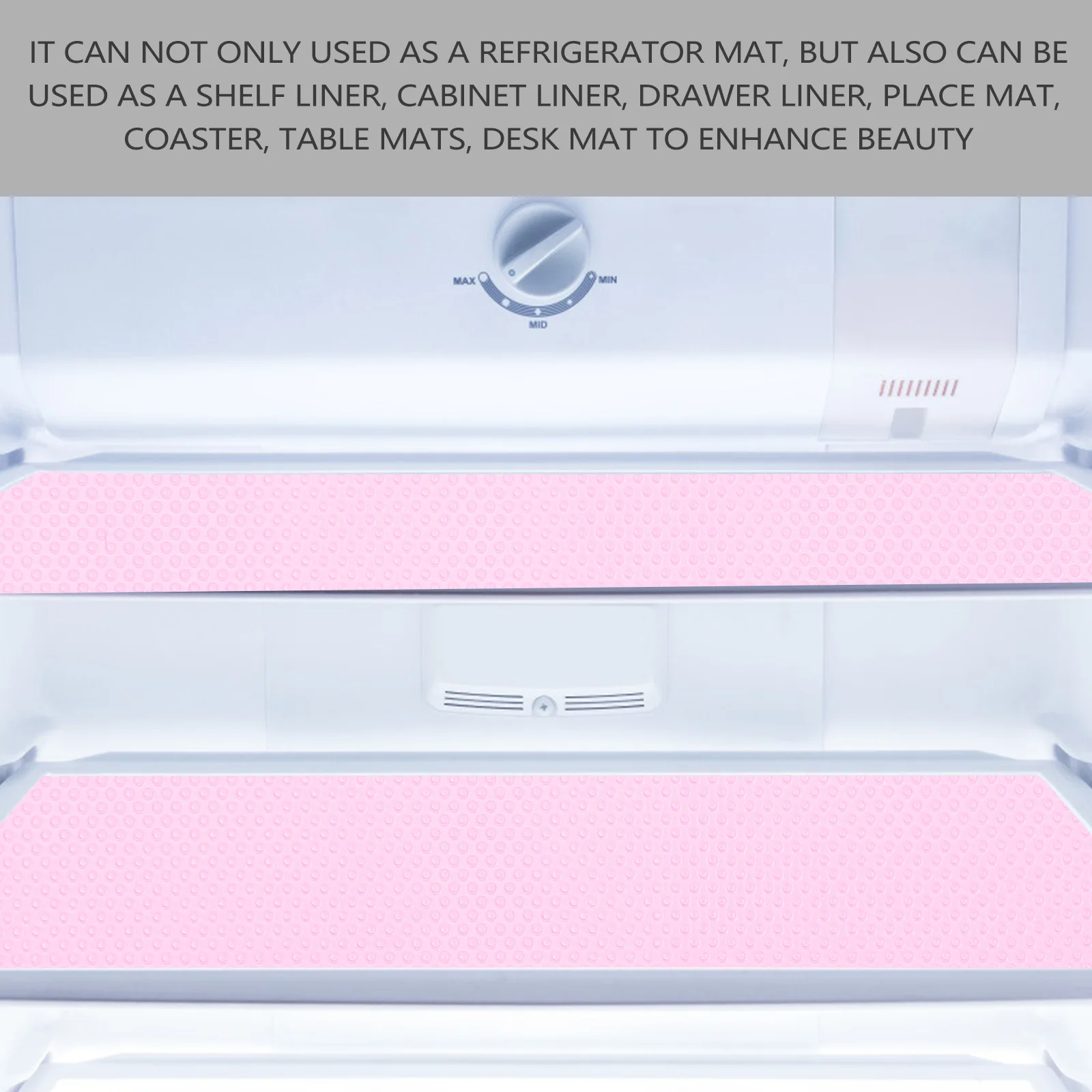 

8 Pcs Anti-slip Waterproof Pad Fridge Anti-s Mats Cabinet Kitchen Cabinets Table Stain Resistant Eva Refrigerator Liners