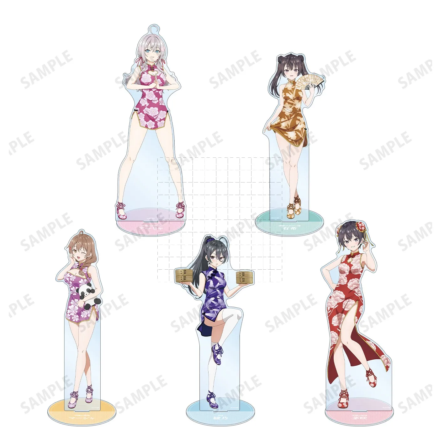 Anime Yuki Suou Ayano Kimishima Chisaki Sarashina Alisa Mikhailovna Kujou Acrylic Stand Doll Figure Model Cosplay Toy for Gift