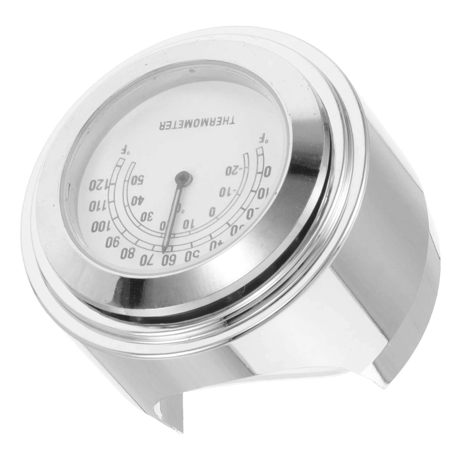 

Motorcycle Handlebar Thermometer Waterproof for 22-25mm Motorbike Modifications Accurate Temperature Gauge Onboard Real-Time