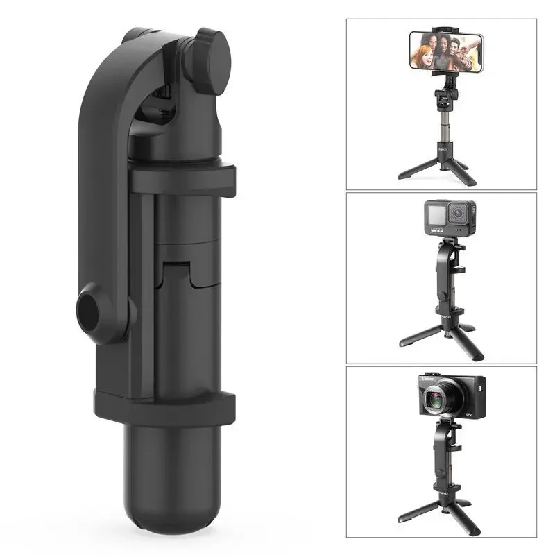 Ulanzi MT-38 Mini Selfie Stick Tripod Smartphone Vlog Tripod For iPhone 13 12 Pro Max Android Gopro 10 9 8 Max Gopro Accessories