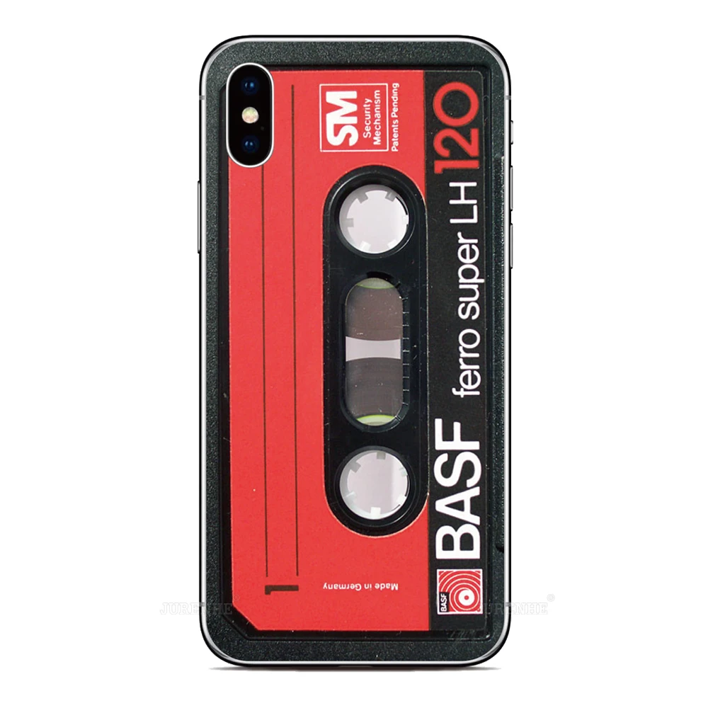 Music Tape Cover For Asus Zenfone 10 9 8 Flip 5Z 4 ROG Phone 2 3 5 6 7 Max Pro M2 M1 Plus Shot ZB631KL ZS620KL ZS590KS Case