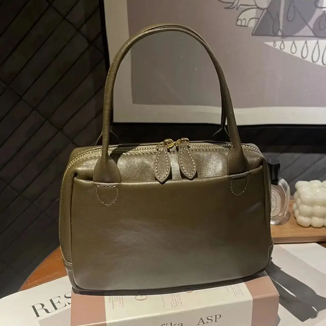 

Новая женская сумка через плечо из натуральной коровьей кожи, маленькая квадратная сумка-кроссбоди, люксовый дизайнерский бренд, женская сумка из воловьей кожи