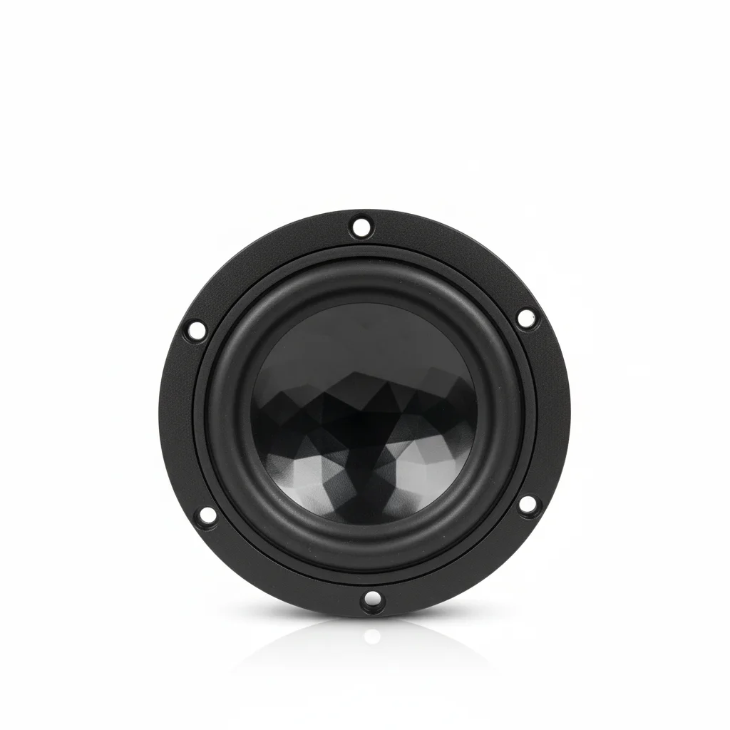 Samtronic 4 Inch Woofer Subwoofer Speaker Unit 4ohm 40W  Long Stroke Rubber for Computer Multimedia Speaker Driver Unit Upgrade