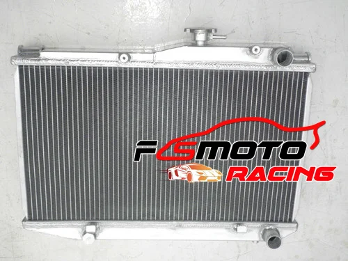 Fan +  Aluminum Intercooler Radiator Water Cooling 52mm for TOYOTA COROLLA AE86 4AGE GTS 1983-1987 83 1984 1985 1986 1987