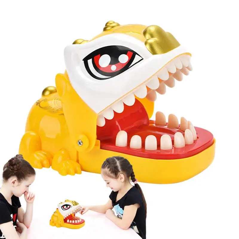 

Finger Biting Toys Lion Shaped Tooth Toys Tricky Pressing Teeth Trick Toys Toys Open Mouth Fun Educational Toy Boys Girls