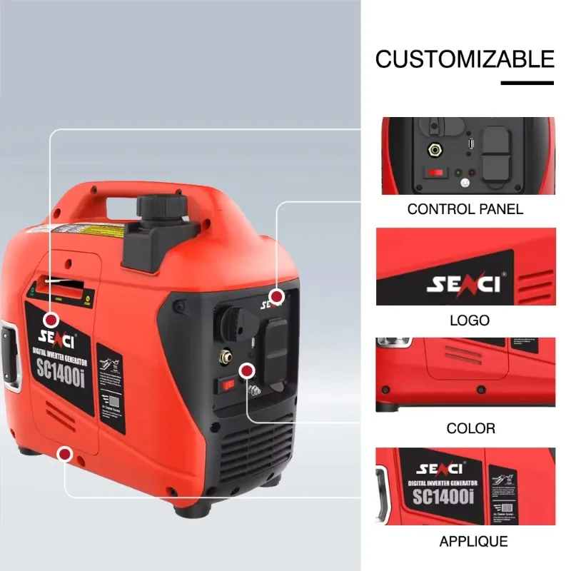 Portable     oline Inverter Generator 3500 Watt      Dual Fuel Generator Optional