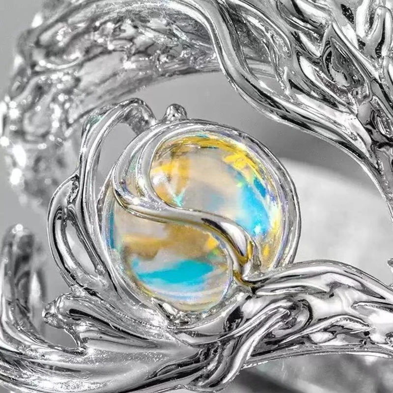 Honkai Star Rail Dan Heng Imbibitor Lunae Cosplay Ring Unisex Verstellbarer Ring Schmuck Accessoire Ornament Requisite – Detail 5