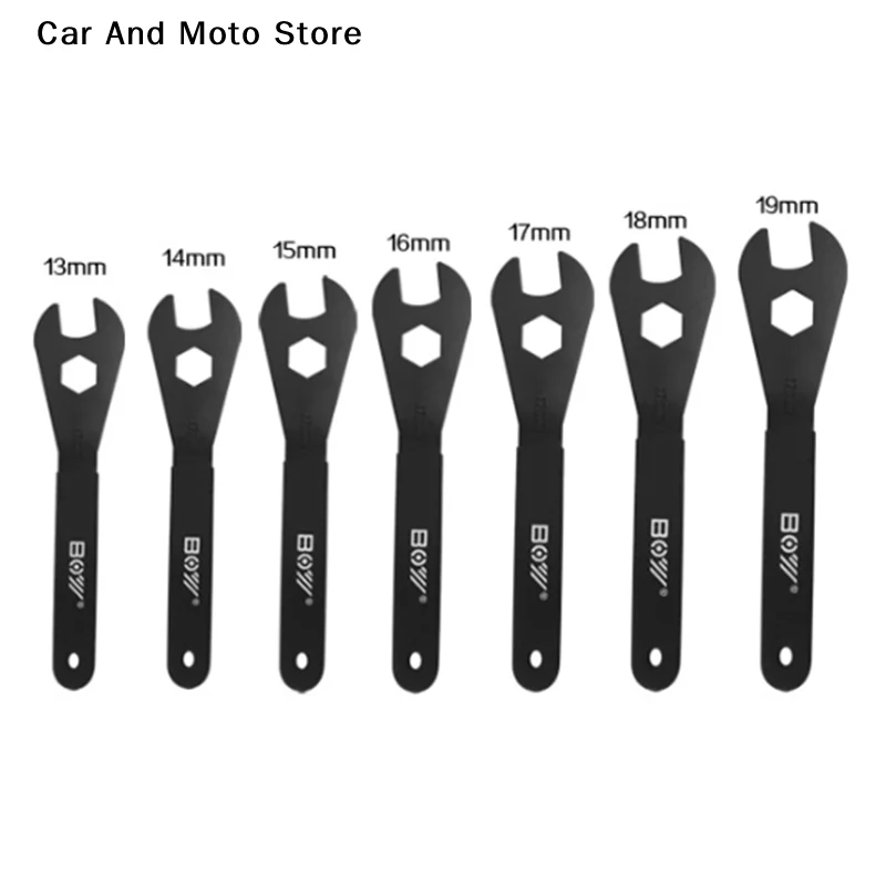 

【CMO】1 шт. прочный углеродистый стальной гаечный ключ для мотоцикла и велосипеда для 13 мм, 14 мм, 15 мм, 16 мм, 17 мм, 18 мм, 19 мм, конус