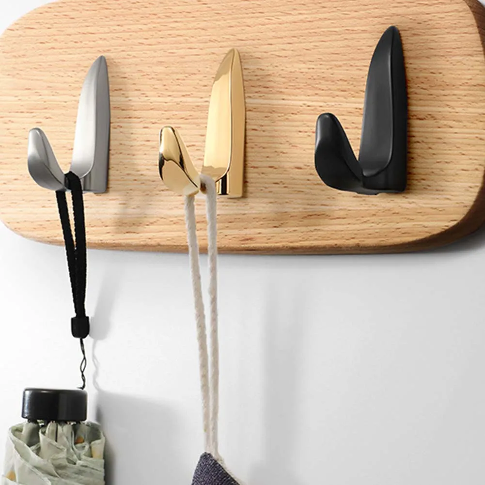 

Zinc Alloy Coat Hook Saving Space Hat Bag Storage Hook For Bathroom