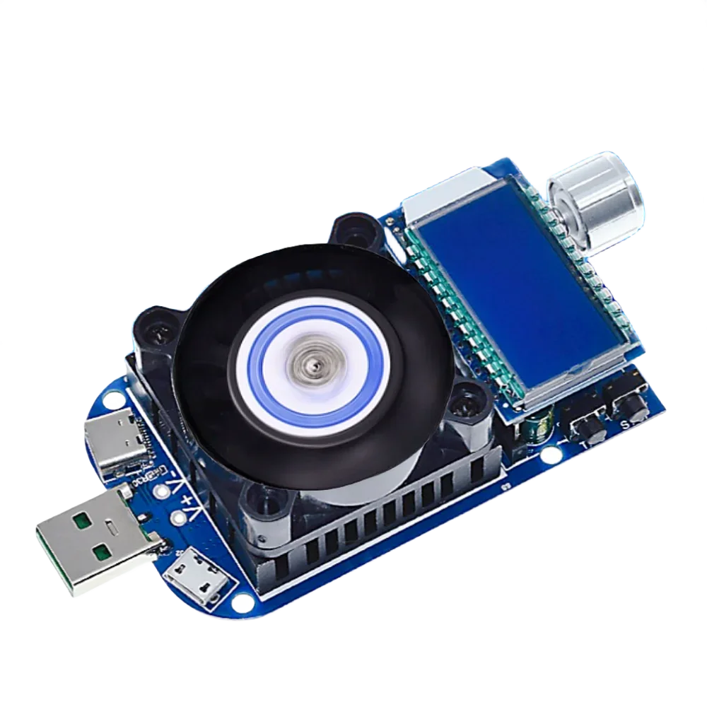 Imagem -02 - Carga Eletrônica de Corrente Constante Usb tipo c Gatilho Deception Descarga Capacidade Testador de Carregamento Rápido Qc2.0 3.0 Afc Fcp 25w 35w