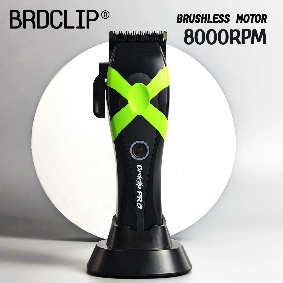 

Профессиональная машинка для стрижки Brdclip M10C, бесщеточный двигатель, 8000 об/мин, машинка для стрижки волос, 4500 мАч, керамическое лезвие DLC, 5 скоростей, основание рычага регулировки