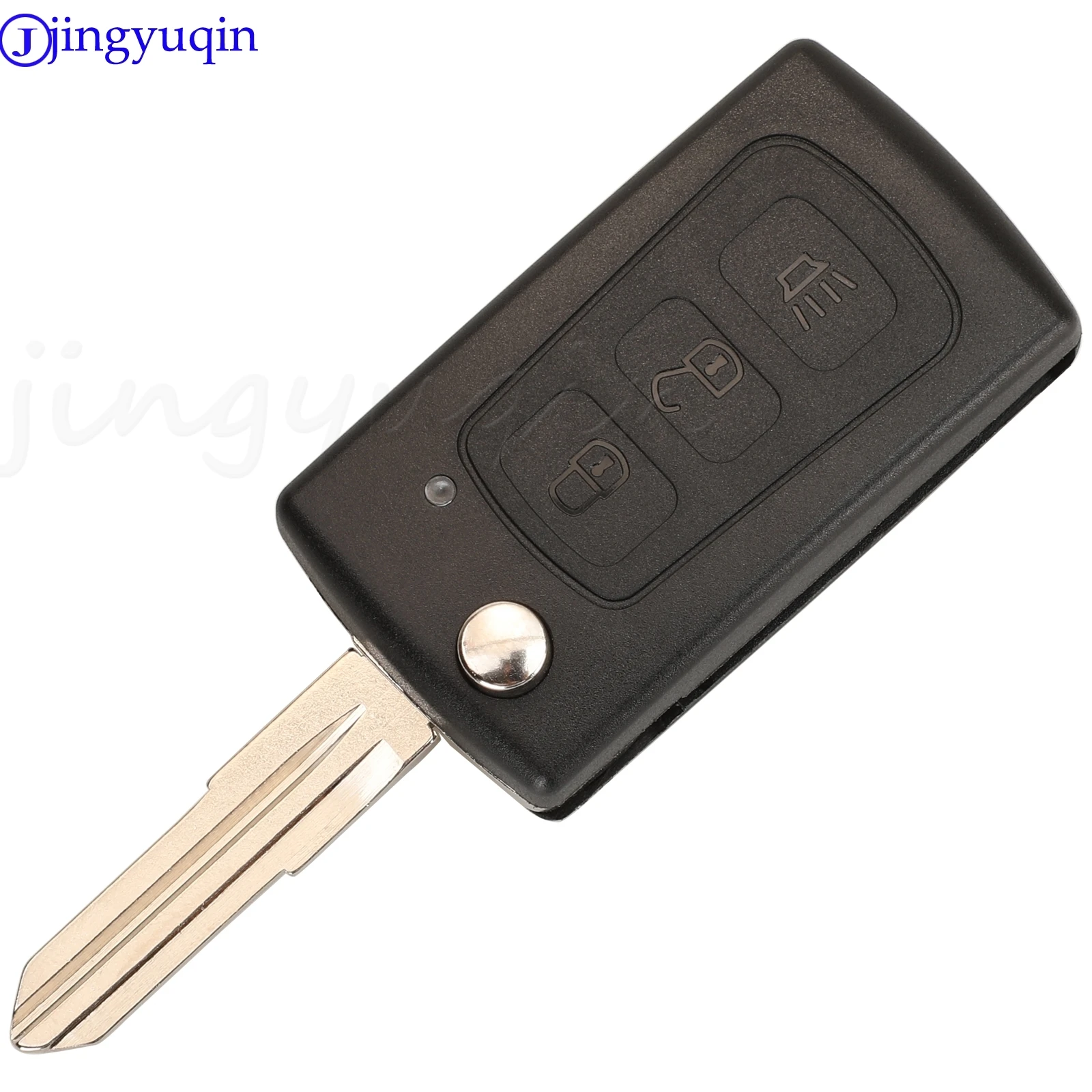 Jingyuqin 3 Buttons Flip Remote Key Fob 434Mhz ID48 Chip Aftermarket For Great Wall Haval Hover H3 H5